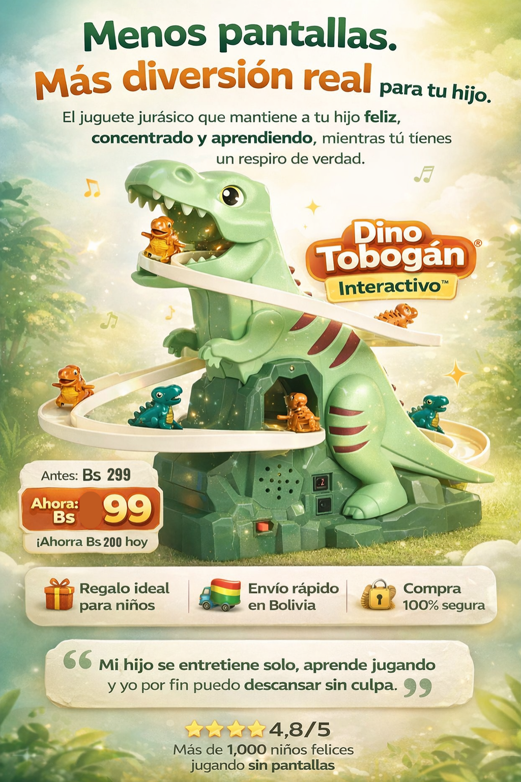 Dino Tobogán / Oferta